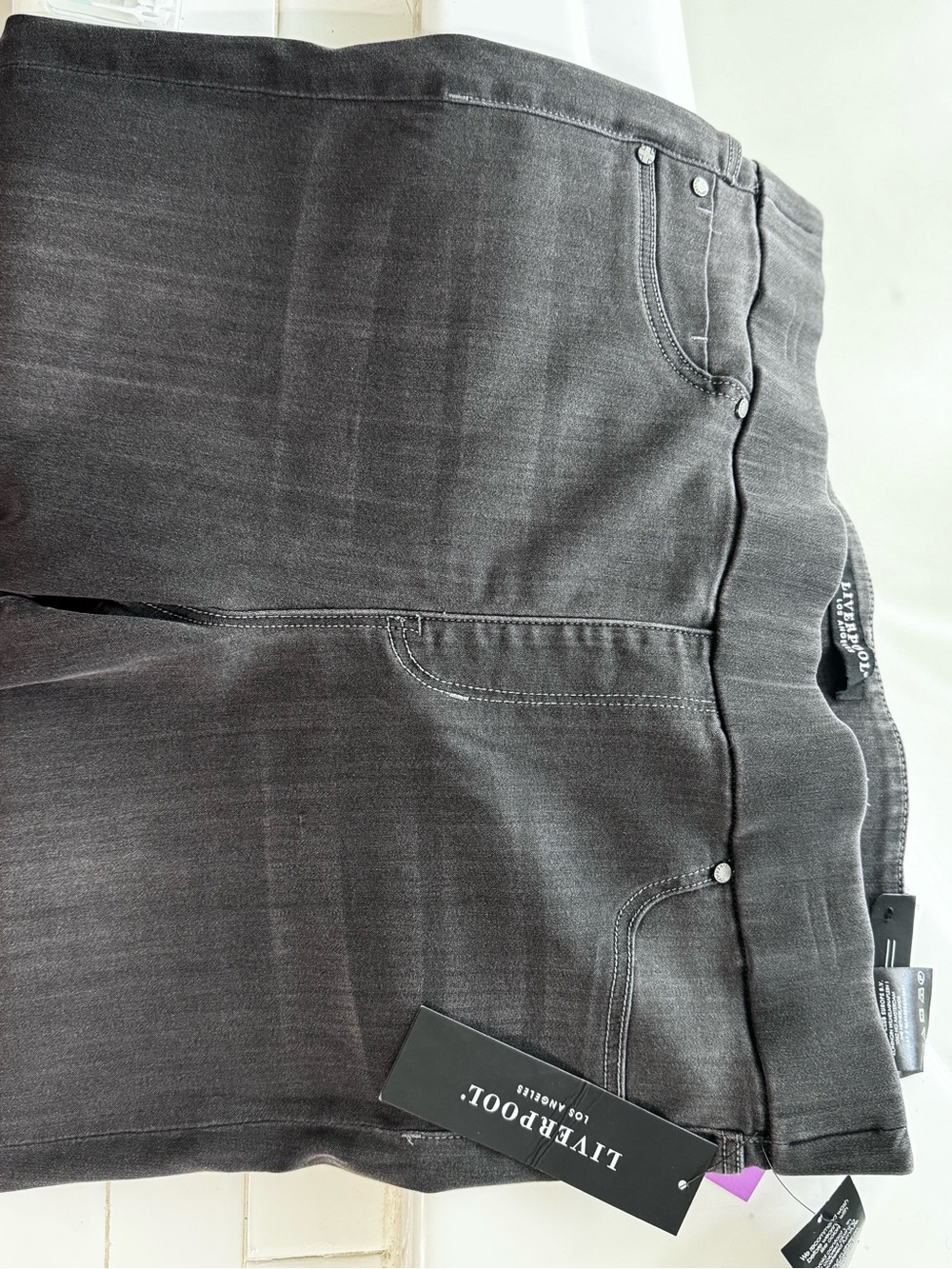 Liverpool Gray Women's Jeans